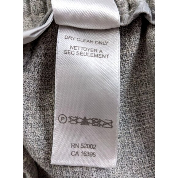 ELISABETH LIZ CLAIBORNE Gray Drawstring Linen Blend Pants w/ Pockets Size 20 - Picture 5 of 9